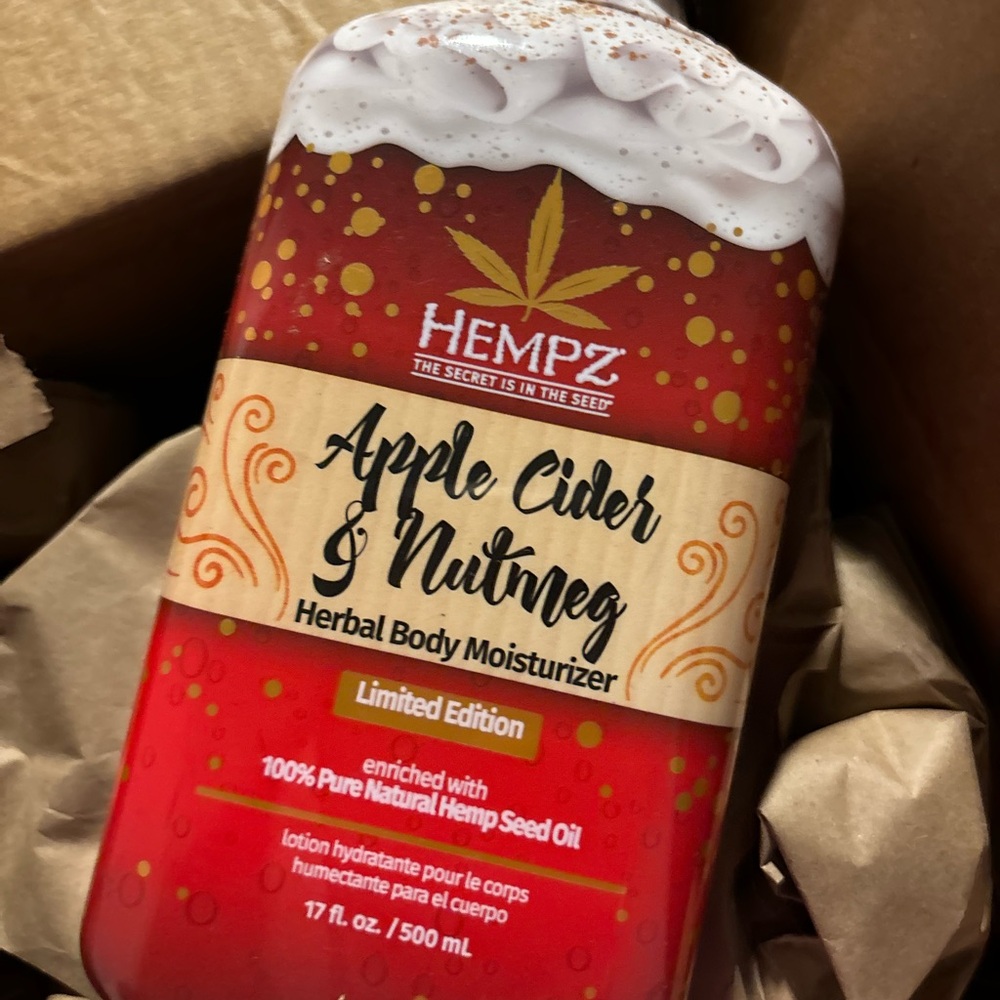 Hempz Apple Cider and NutMeg Limited Edition